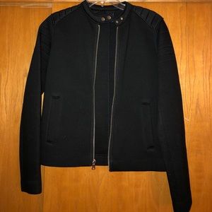 BLACK MOTOR JACKET